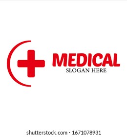 medical and health logo creator vector