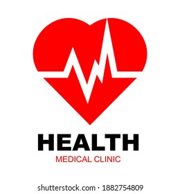 medical and health logo creator vector