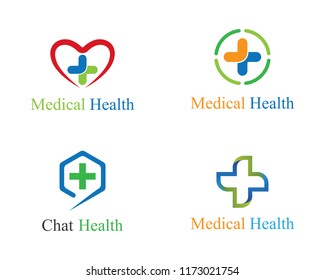 Medical health logo icon