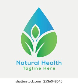 Medical, Health, Medicare, Clinical, Hospital, Natural, Organic, Medicine, Heart logo, Cap soul, Tablet, Medic, Green, Blue, Leaf, Vector, Simple, Free vector, pill, sing, design, eco, pharmacy