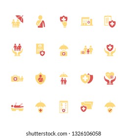 Medical Health safety Icons set - Health Protection Sign