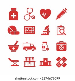 medical and health vector icon