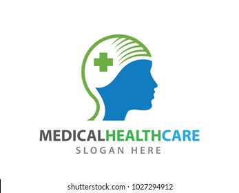 medical health wellness clinic pharmaceutical medicine treatment vector logo illustration