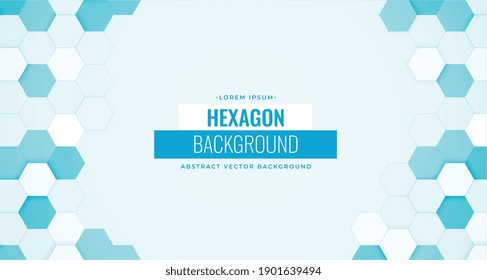 medical and healthcare background with hexagonal shapes