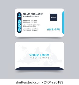 Medical healthcare business card template design