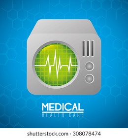 Medical healthcare design, vector illustration eps 10.