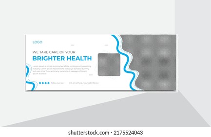 Medical healthcare Facebook cover design