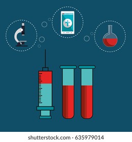 medical healthcare flat icons