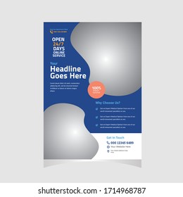 Medical Healthcare Flyer Template Design