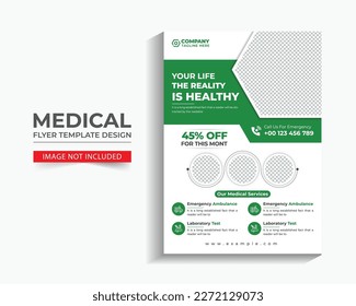 Medical and healthcare flyer templates