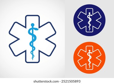 Medical And Healthcare Icon Design Illustration, Icon For Medical Apps and Websites