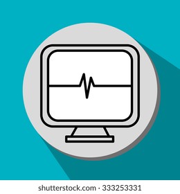 Medical and healthcare icon design, vector illustration graphic