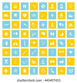 Medical & Healthcare Icon Set. Eps-10.