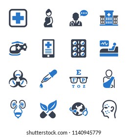 Medical & Healthcare Icons - Set 