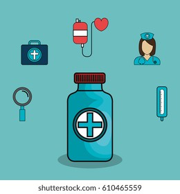 medical healthcare isolated icon