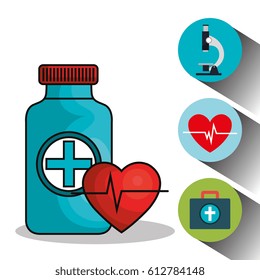 medical healthcare isolated icon