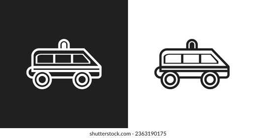 Medical and Healthcare Line Art Style icon and logo design