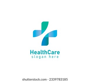 Medical health-care logo design template.- vector illustrator