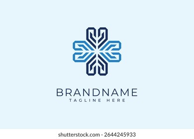 medical healthcare logo design vector symbol cross icon illustration