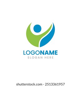 Medical and Healthcare Logo for Doctor, Pharmacy, Clinic, Wellness, Spa Vector illustration.