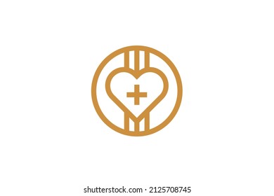 Medical and Healthcare Monoline Logo