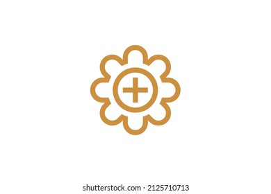 Medical and Healthcare Monoline Logo