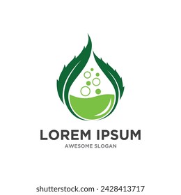 Medical Healthcare Natural Logo Template Premium Vector