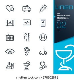 Medical and Healthcare outline icons 