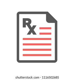 Medical & Healthcare - Prescription Icon