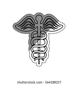 Medical healthcare service icon vector illustration graphic design