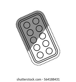 Medical healthcare service icon vector illustration graphic design