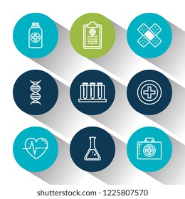 medical healthcare set icons