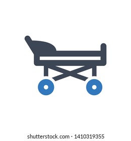 Medical & Healthcare - Stretcher Icon