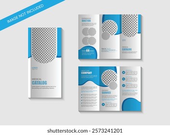 Medical Healthcare Tri Fold Brochure Template