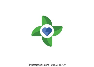 Medical and Healthy Colored Logo Vector