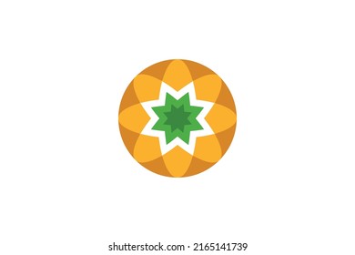 Medical and Healthy Colored Logo Vector