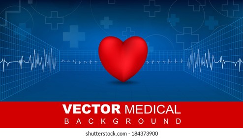 Medical Heart Cardiogram Pattern