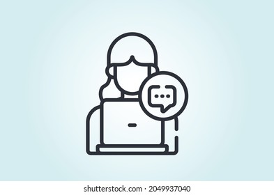 medical help desk services icon