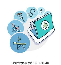 medical help illustration