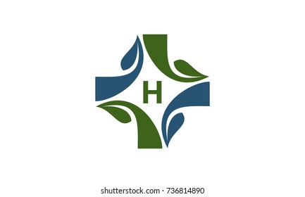 Medical Herbal Initial H