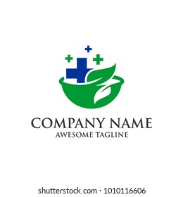 medical herbal logo
