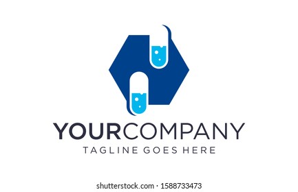 Medical hive design concept on white background