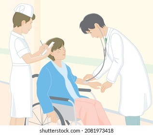 Medical and Hospital Drawing Vector 8