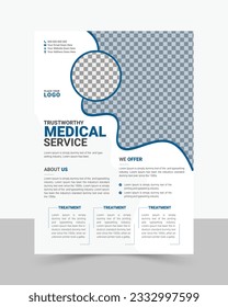 Medical, Hospital, Healthcare, Clinic Flyer Design.