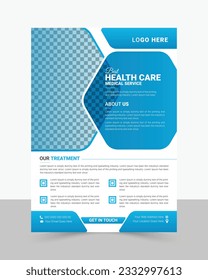 Medical, Hospital, Healthcare, Clinic Flyer Design.