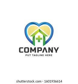 Medical hospital logo Template for company
