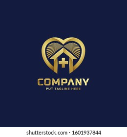 Medical hospital logo Template for company