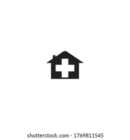 medical hospital logo vector illustration design