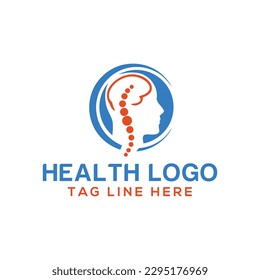 Medical Human Brain, Creative mind, learning, and design icons. Man head, people symbols, vector logos