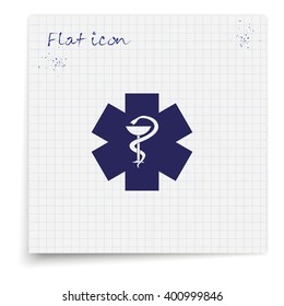 Medical icon. 